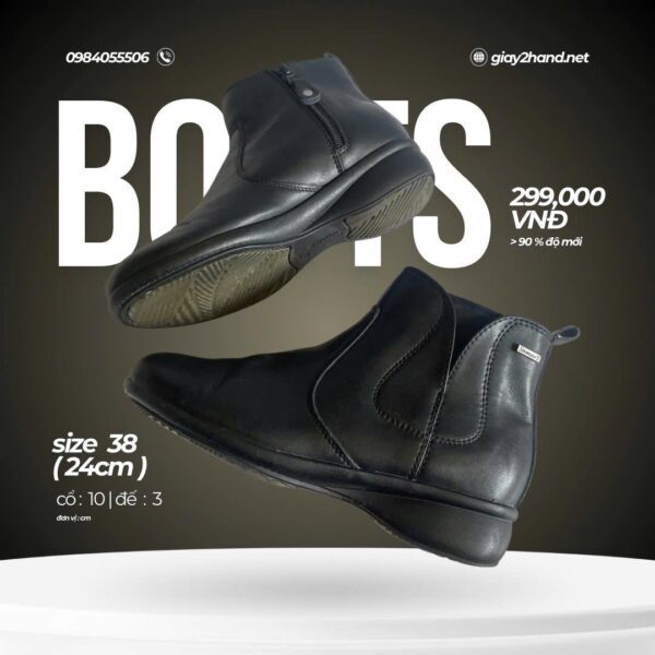 Giày Boot 2hand Hiệu Sixmans