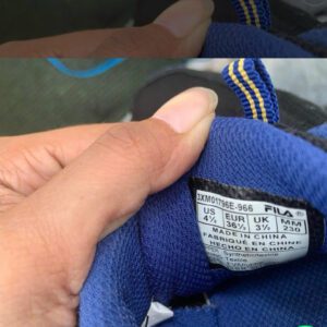 Giày Thể Thao Hiệu Fila Màu Xanh Dương