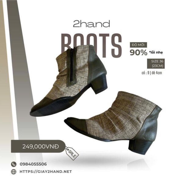 Giày Boot 2hand