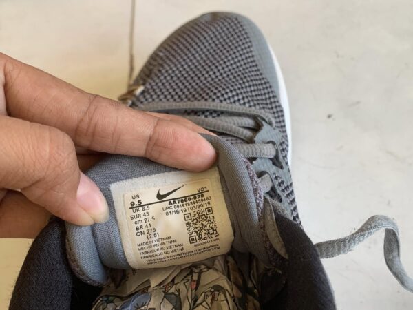Giày 2hand Thể Thao Hiệu Nike ( khaaui mũi )
