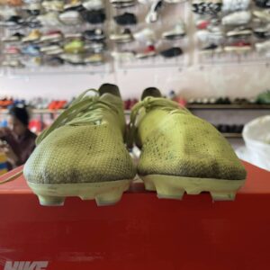 Giày 2hand Đá Bóng 2hand Hiệu PUMA Ultra Match TT Fastest - Xanh Mạ Non