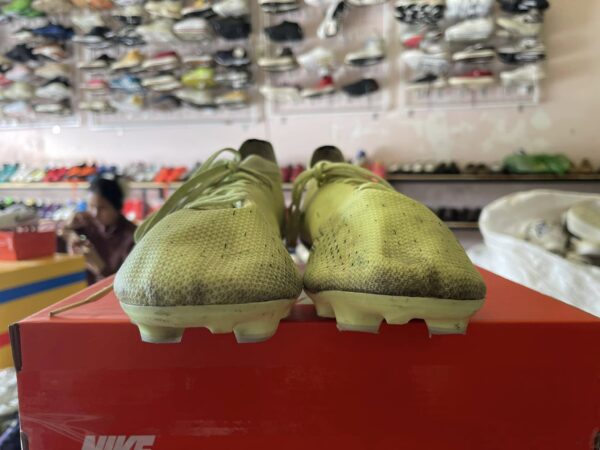 Giày 2hand Đá Bóng 2hand Hiệu PUMA Ultra Match TT Fastest - Xanh Mạ Non