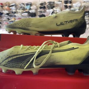 Giày 2hand Đá Bóng 2hand Hiệu PUMA Ultra Match TT Fastest - Xanh Mạ Non