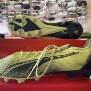 Giày 2hand Đá Bóng 2hand Hiệu PUMA Ultra Match TT Fastest - Xanh Mạ Non