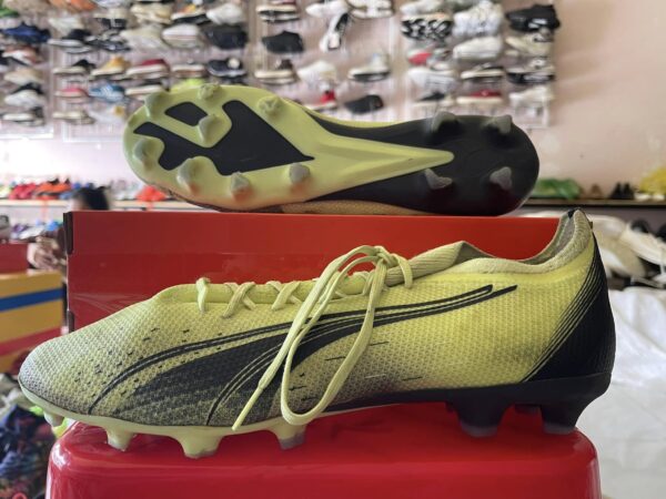 Giày 2hand Đá Bóng 2hand Hiệu PUMA Ultra Match TT Fastest - Xanh Mạ Non