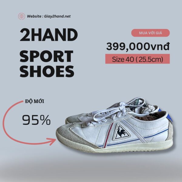 Giày 2hand Thể Thao Hiệu Le Coq Sportif