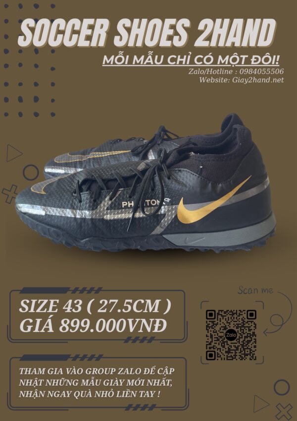 Giày Đá Banh 2hand Hiệu Nike