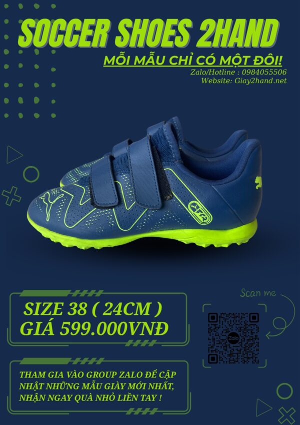 Giày Đá Banh 2hand Hiệu Puma