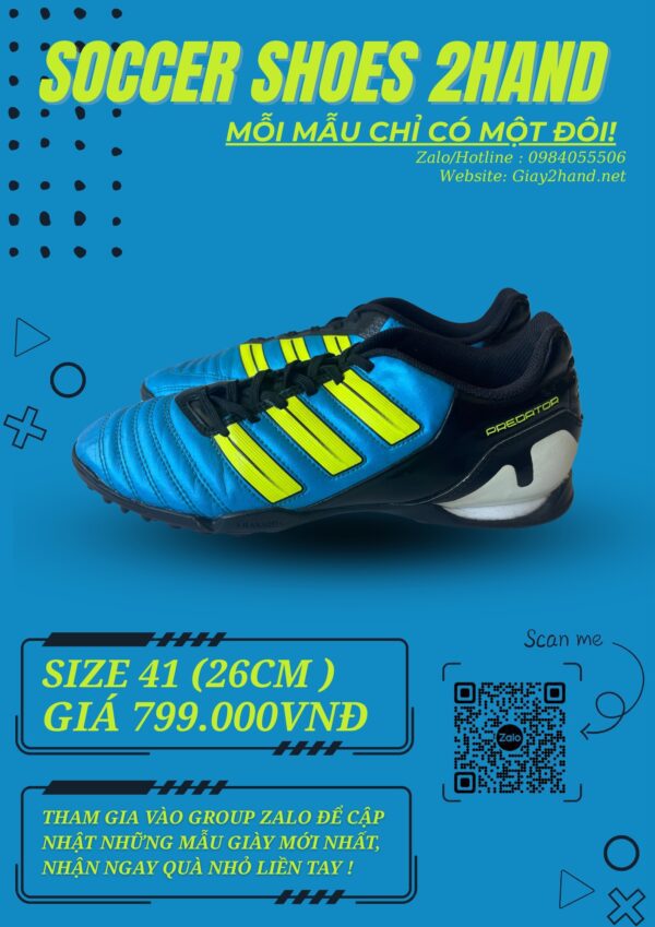 Giày Đá Banh 2hand Hiệu Adidas