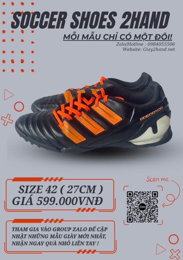 Giày Đá Bóng 2hand Hiệu Adidas