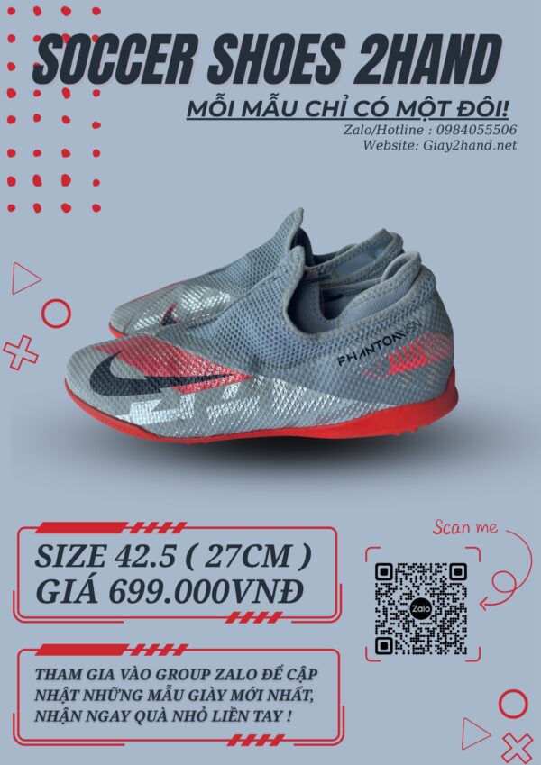 Giày Đá Banh 2hand Hiệu Nike