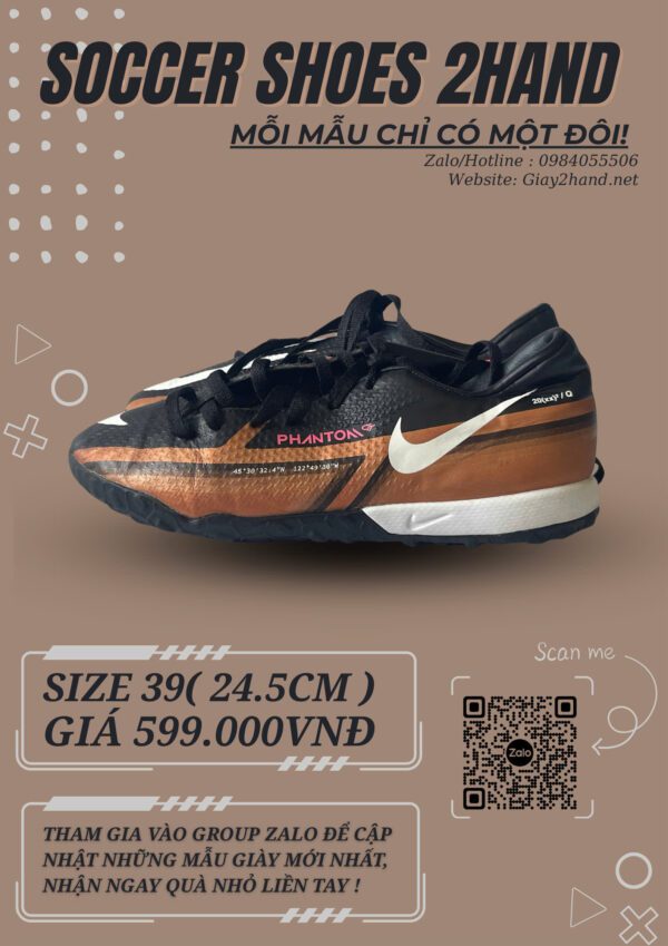 Giày Đá Bóng 2hand Hiệu Nike