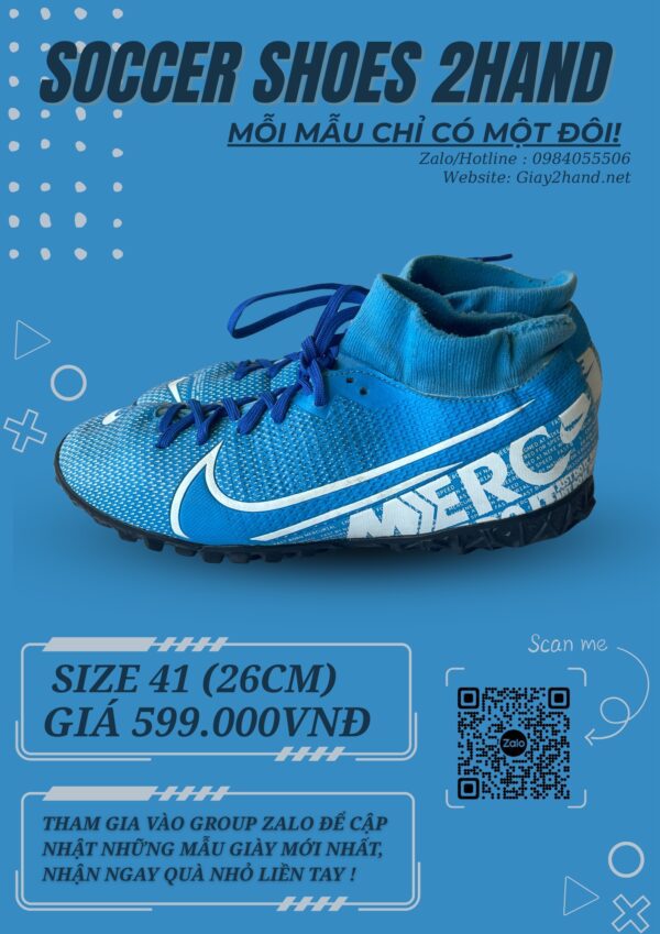 Giày Đá Banh 2hand Hiệu Nike