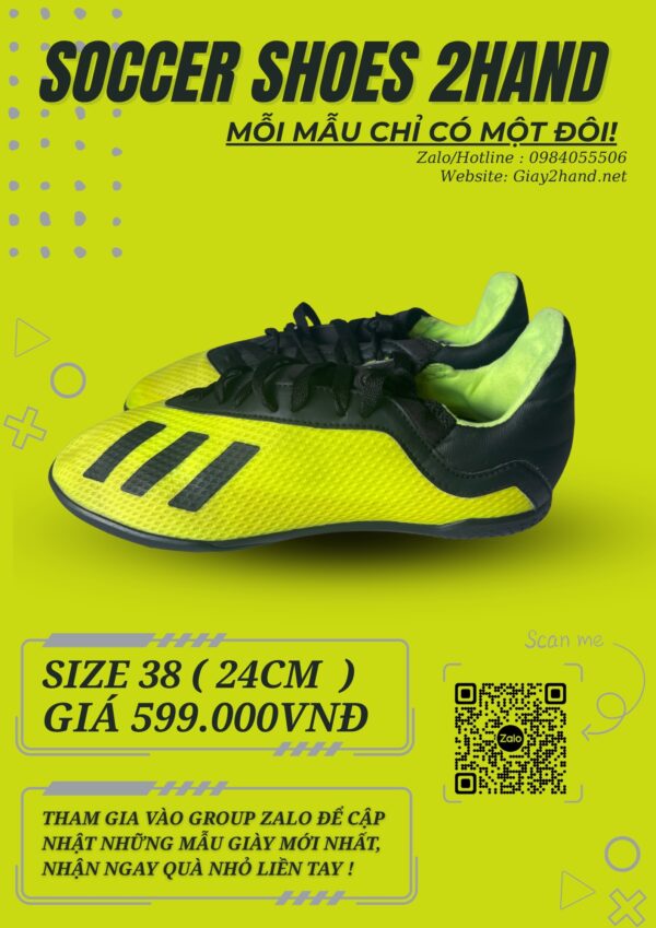 Giày Đá Banh 2hand Hiệu Adidas