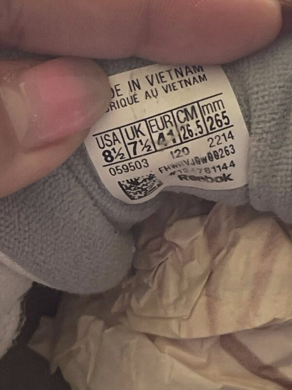 Giày Thể Thao 2hand Hiệu Reebok