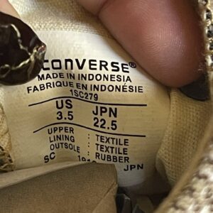 Giày Thể Thao 2hand Hiệu Converse