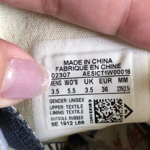 Giày Thể Thao 2hand Hiệu Converse