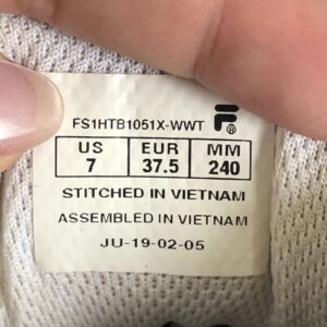 Giày Thể Thao 2hand Hiệu Fila