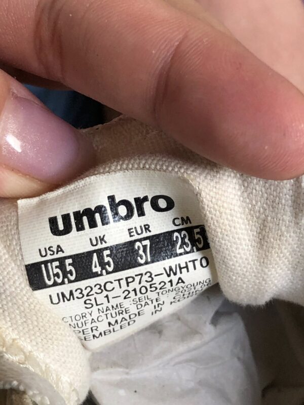Giày Thể Thao 2hand Hiệu Umbro