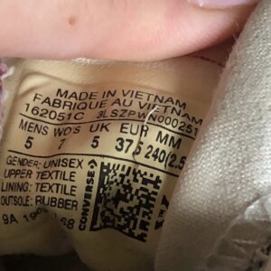 Giày Thể Thao 2hand Hiệu Converse