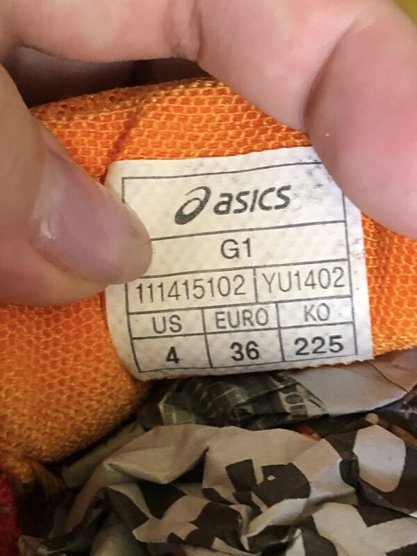 Giày Thể Thao 2hand Hiệu Asics