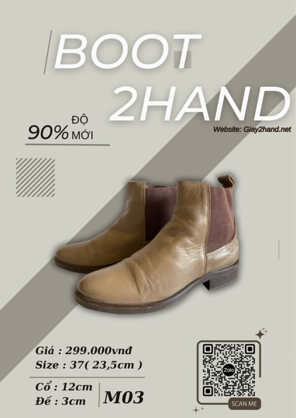 Giày Boot 2hand