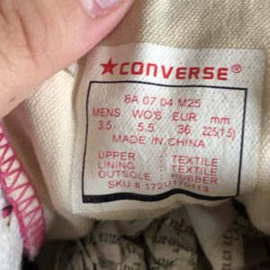 Giày Thể Thao 2hand Hiệu Converse