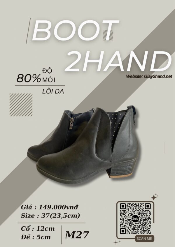 Giày Boot 2hand