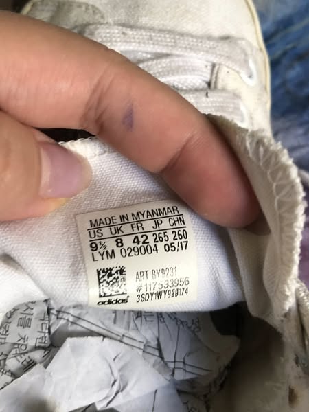 Giày Thể Thao 2hand Hiệu Adidas Giày Thể Thao 2hand Hiệu Adidas