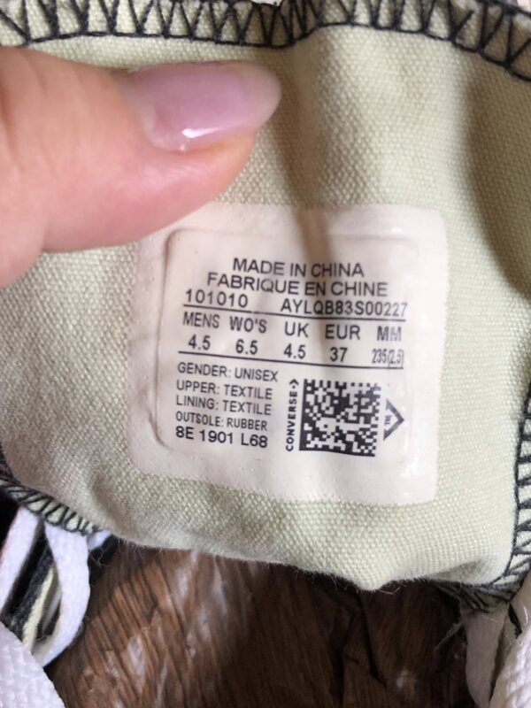 Giày Thể Thao 2hand Hiệu Converse