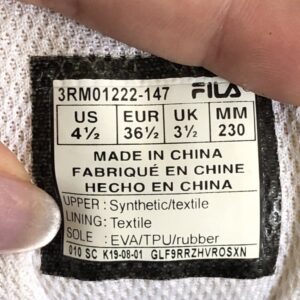 Giày Thể Thao 2hand Hiệu Fila