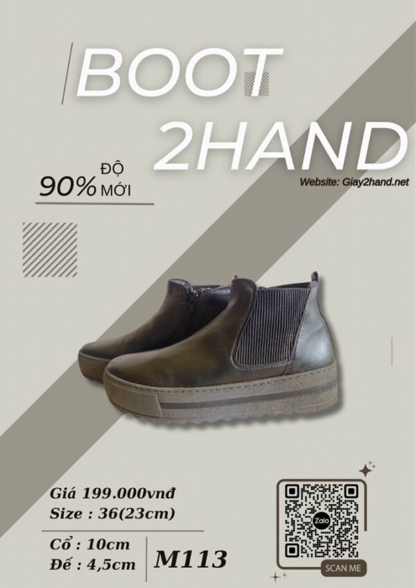 Giày Boot 2hand