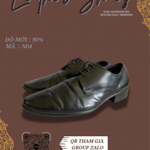 Giày Da Nam Màu Đen Sang Trọng