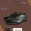 Giày Da Nam Màu Đen Phong Cách