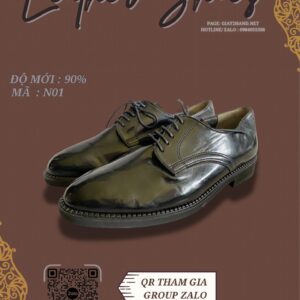 Giày Da Nam Màu Đen Sang Trọng