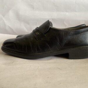 Giày Da Nam Màu Đen Phong Cách