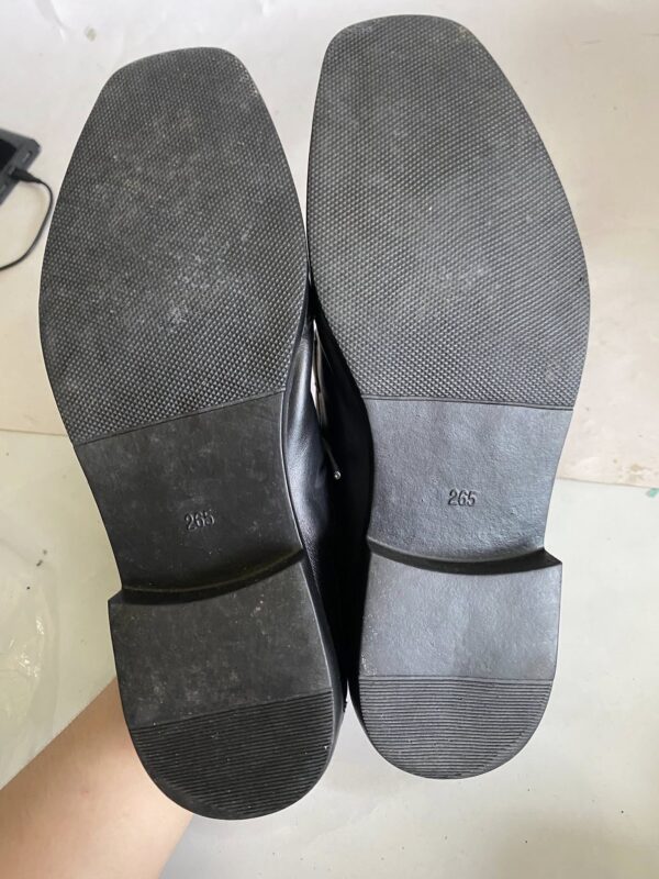 Giày Da Nam Màu Đen Phong Cách