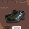 Giày Da Nam Màu Đen Cá Tính