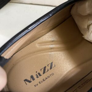 Giày Da Nam Màu Đen Cá Tính