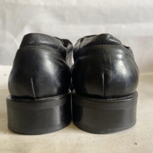 Giày Da Nam Màu Đen Cá Tính