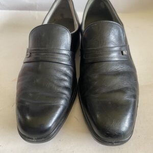 Giày Da Nam Màu Đen Phong Cách