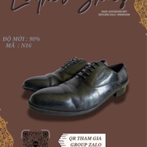 Giày Da Nam Màu Đen Sang Trọng