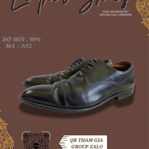 Giày Da Nam Màu Đen Sang Trọng