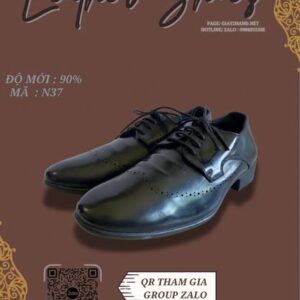 Giày Da Nam Màu Đen Sang Trọng