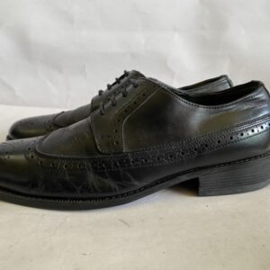 Giày Da Nam Màu Đen Cá Tính