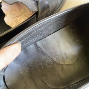 Giày Da Nam Màu Đen Cá Tính