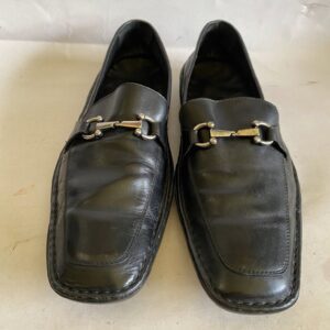 Giày Da Nam Màu Đen Cá Tính