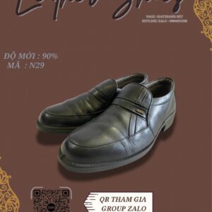 Giày Da Nam Màu Đen Sang Trọng