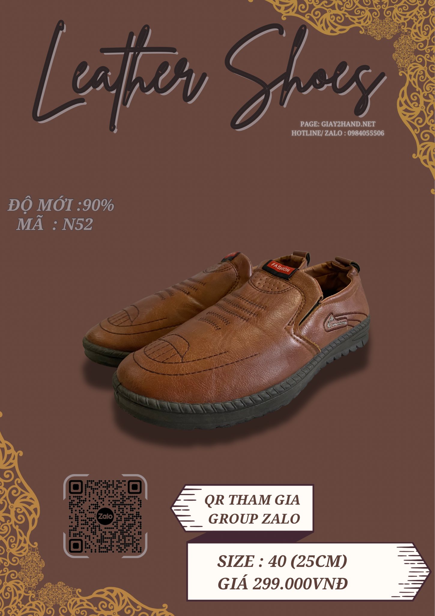 Giày Da Nam 2hand Giày Da Nam 2hand