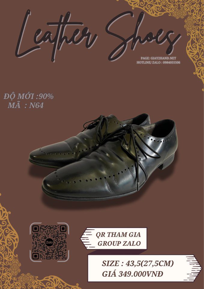 Giày Da Nam 2hand Giày Da Nam 2hand